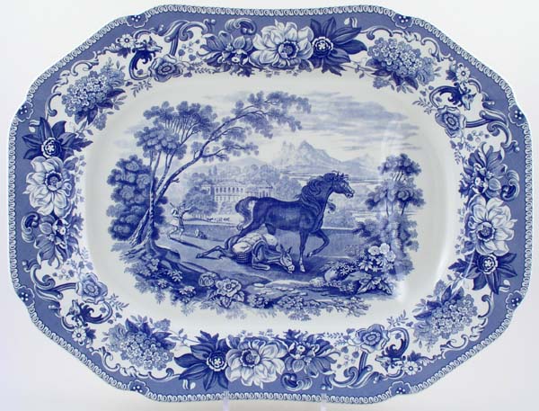 Meat Dish with tree and well Aesops Fables c2003